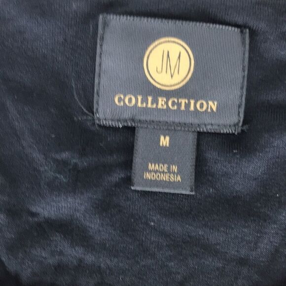 JM Collection Floral-Print 3/4-Sleeve Top women’s size medium - Picture 4 of 5